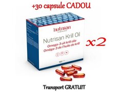 Krill Oil 360 + 30 Capsule, Omega 3, Pentru colesterol rau LDL si trigliceride
